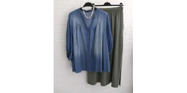 Lyocell-Bluse & Jersey-Rock: Der Sommer-Look
