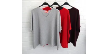 Neu eingetroffen: Lässige Strickshirts im Oversize-Look