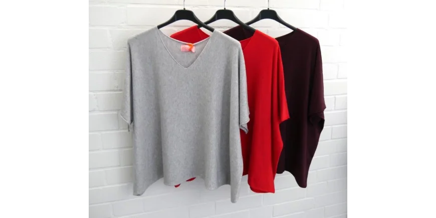 Neu eingetroffen: Lässige Strickshirts im Oversize-Look