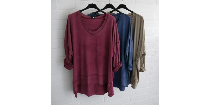 Shirt 2436 Langarm: Neue Trendfarben entdecken