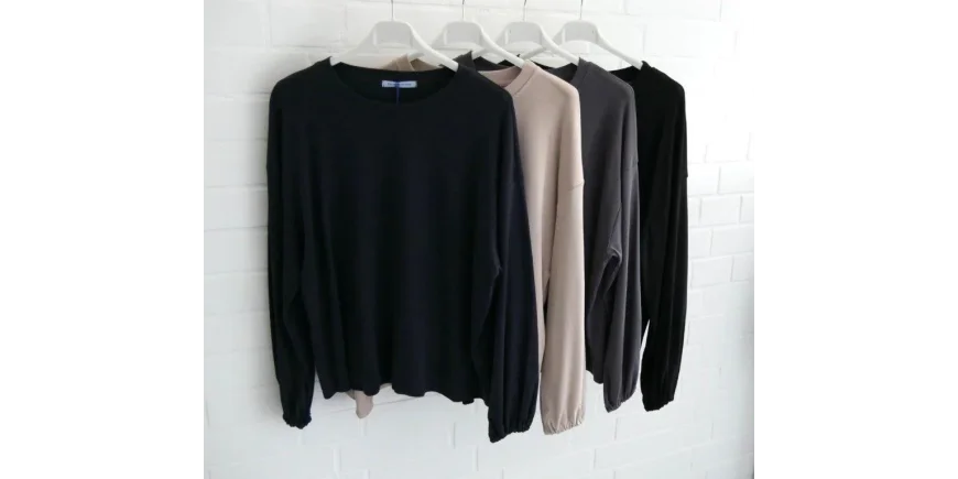 Leichte Sweatshirts mit Gummizug: Der neue Trend
