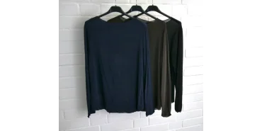 Modal-Kaschmir Unterzieher: Weiche XXL-Shirts