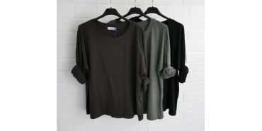 Basic-Essentials: Lässige Oversize-Longsleeves