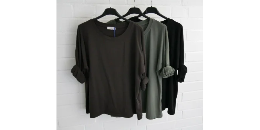 Basic-Essentials: Lässige Oversize-Longsleeves
