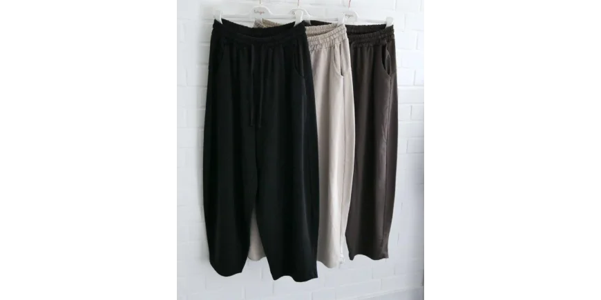 Lässige Wide-Leg Sweathosen: Komfort & Style