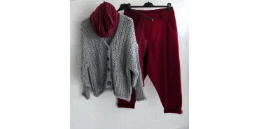 Perfekter Herbst-Look: Strickjacke & Hose kombinieren