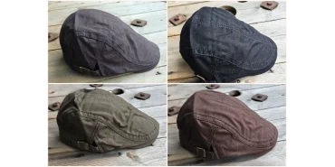 Neue Flat Caps: Klassische Schiebermützen