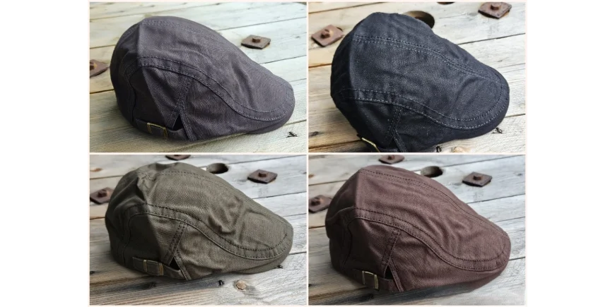 Neue Flat Caps: Klassische Schiebermützen