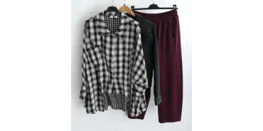 Lässiger Karo-Look: Oversize-Hemd & Beere-Hose